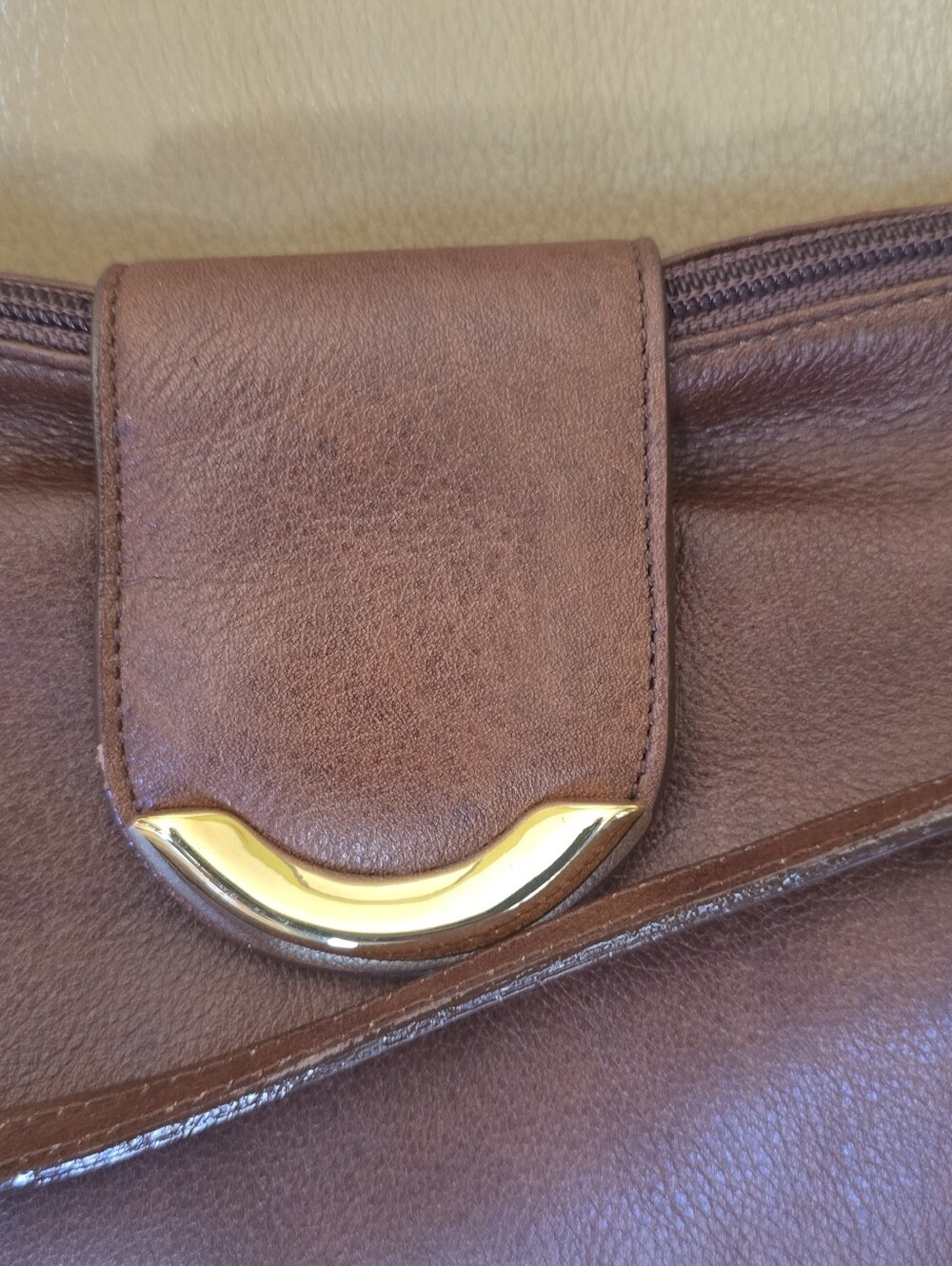 NWT Etienne Aigner Crossbody Bag Tobacco Brown - Picture 5 of 10